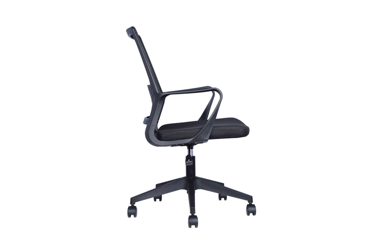 Chaise de bureau Dylan – mesh noir