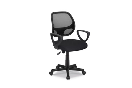 Chaise de bureau Hippa – Noir – vue principale