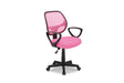 Chaise de bureau Hippa – Rose – vue principale
