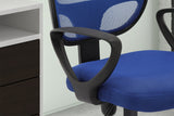Chaise de bureau Hippa – Bleu – vue 3