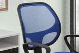 Chaise de bureau Hippa – Bleu – vue 5
