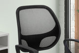 Chaise de bureau Hippa – Noir – vue 5