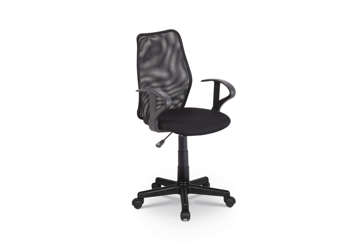 Chaise de bureau Job – mesh noir