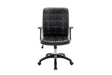 Chaise de bureau Luka – Noir – vue principale