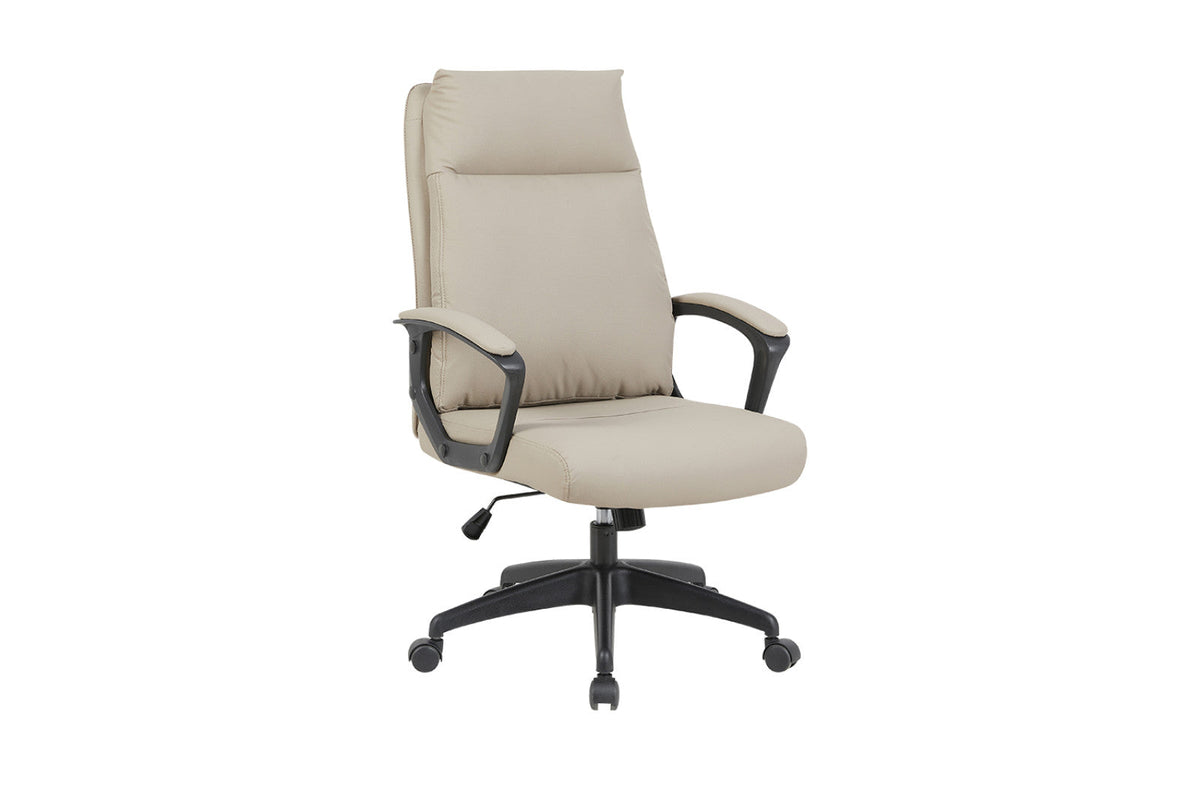 Chaise de bureau Samuel – Beige – vue 4