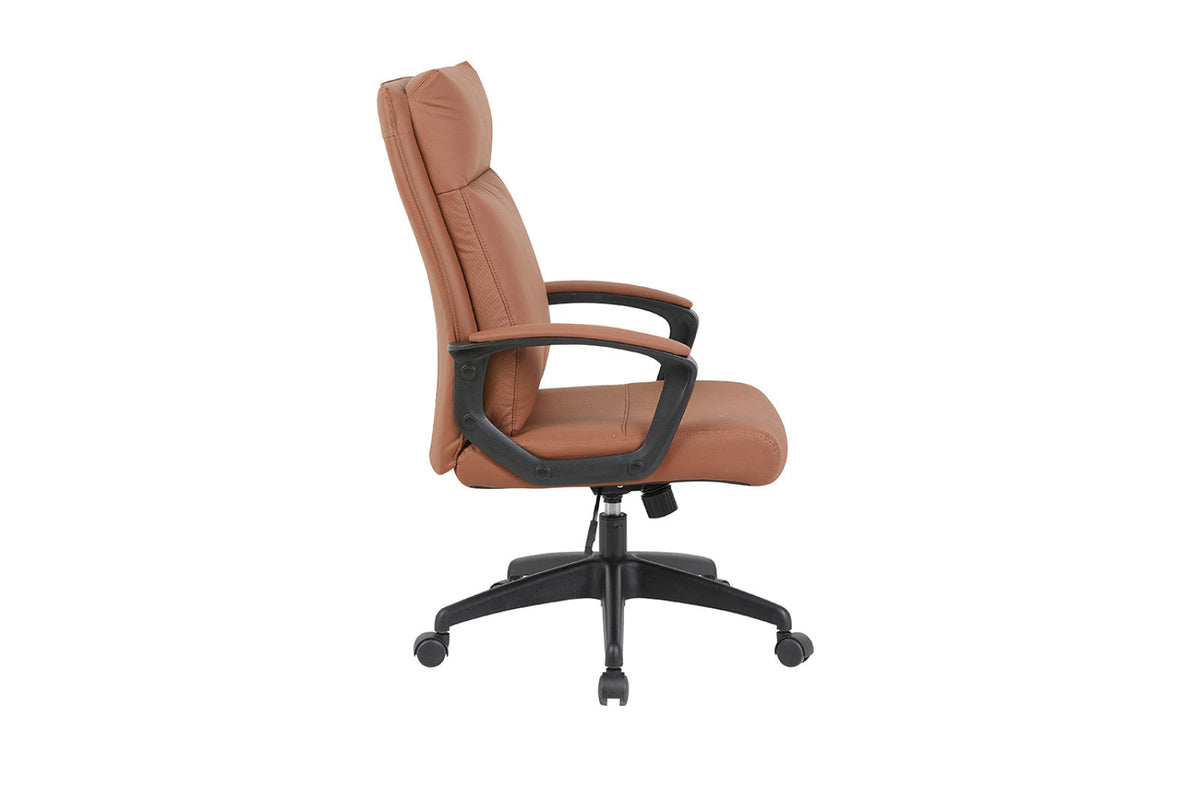 Chaise de bureau Samuel – Cognac – vue 5