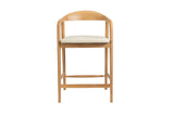 Chaise de comptoir Claire – Frêne naturel – vue principale
