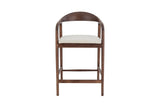 Chaise de comptoir Claire – Frêne noyer – vue principale