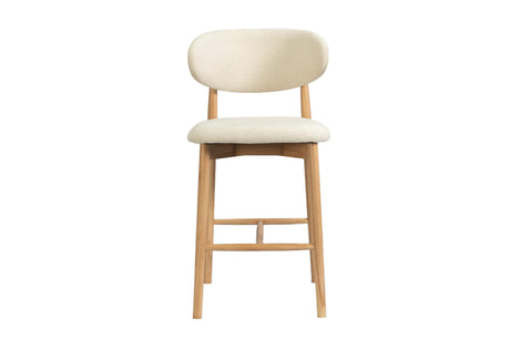 Chaise de comptoir Clara – Frêne naturel – vue principale