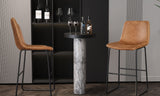 Chaise de comptoir Mancia – ote topper 02 cognac