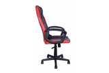 Chaise de jeu Tiger – en noir/rouge/gris
