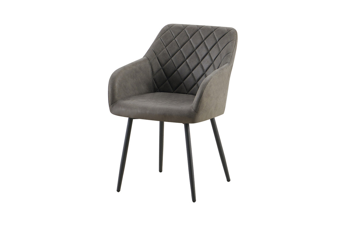 Chaise Peron – micro fibre gris