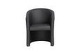 Fauteuil Charlie – Noir – vue principale