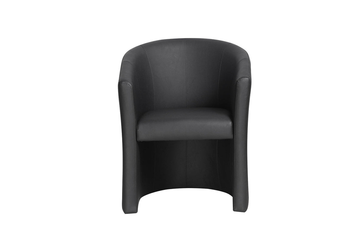 Fauteuil Charlie – Noir – vue principale