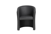 Fauteuil Charlie – Noir – vue principale