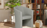 Fauteuil Charlie – Gris clair vintage – vue 2