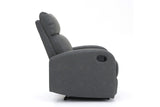 Fauteuil relax France – relevable manuellement noir