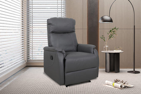 Fauteuil relax Tokio – relevable manuellement gris