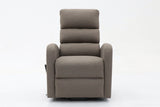 Fauteuil releveur electrique Bruges – tissu taupe