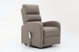 Fauteuil releveur electrique Bruges – tissu taupe