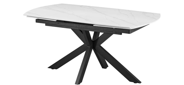 Table extensible 'Ares' 160-240 cm Ovale Danoise Pierre Blanc - 51940_1