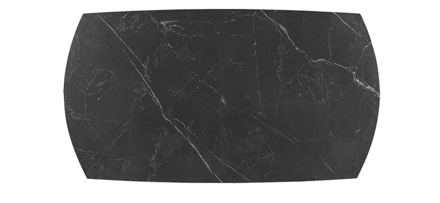 Table extensible 'Ares' 160-240 cm Ovale Danoise Pierre Noir - 51940_2