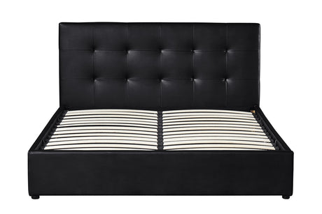 Lit coffre Porto – avec sommier noir – 160x200 cm