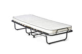 Lit pliable Bruxelles – métal noir – 90x200 cm