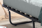 Lit pliable Bruxelles – métal noir – 90x200 cm