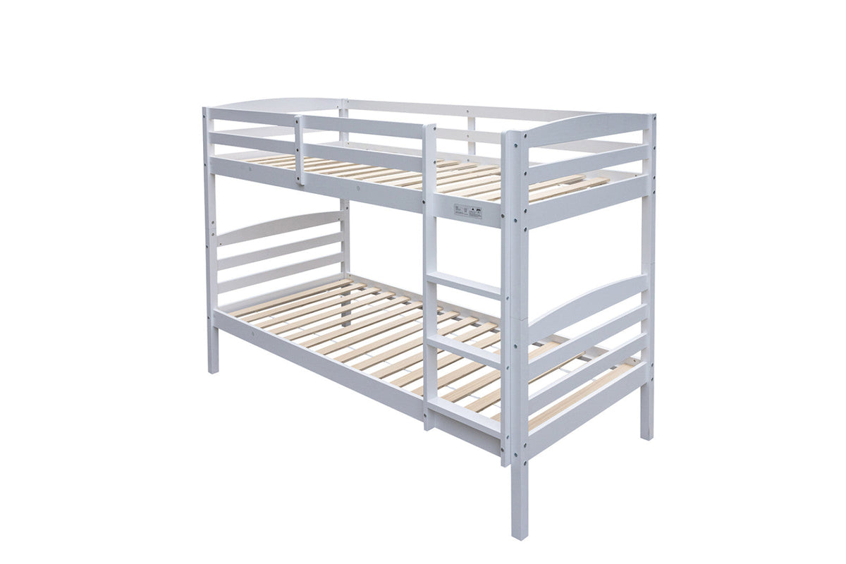 Lit superposé Roy – divisible blanc – 90x200 cm