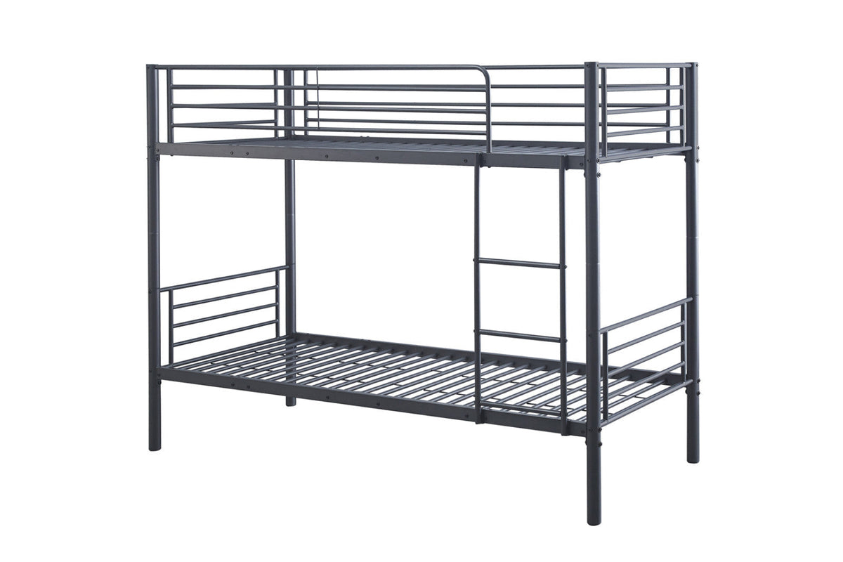Lit superposé Sammy – Gris foncé – vue 3