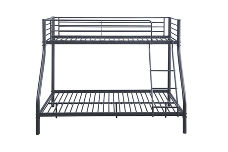 Lit superposé Trio – métal 140/ gris foncé – 90x200 cm