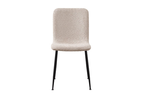 Chaise Alice – Bouclé beige – vue principale