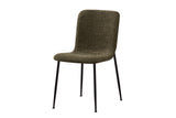 Chaise Alice – Bouclé vert – vue 4