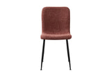 Chaise Alice – Bouclé rose – vue principale