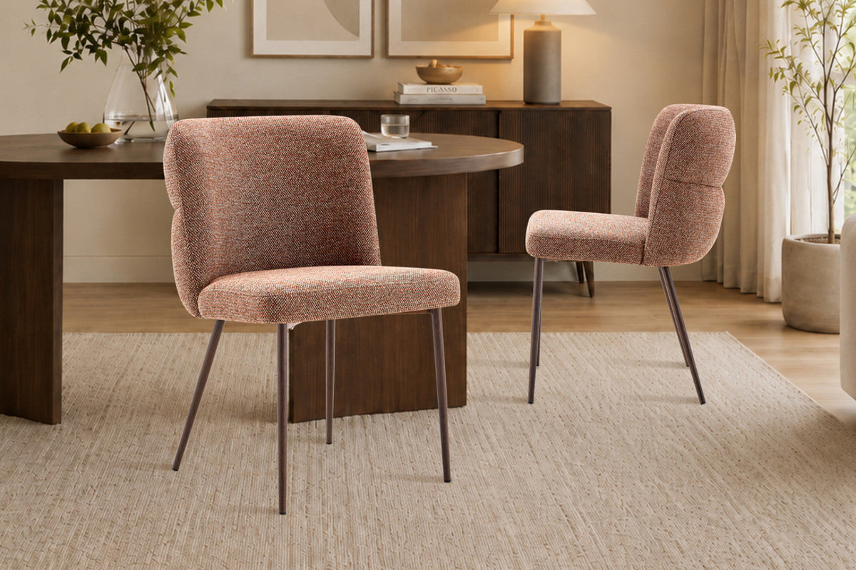Chaise Alix – Rouille – vue 2