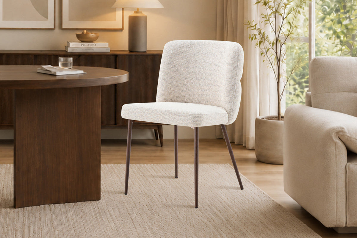 Chaise Alix – Beige – vue 3
