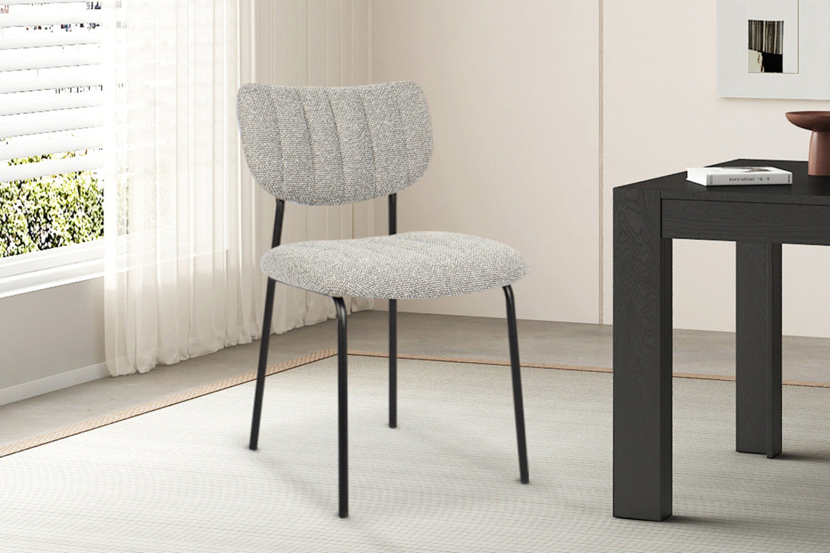 Chaise Antura – Gris clair – vue 3