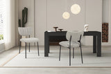 Chaise Antura – Gris clair – vue 4
