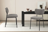 Chaise Antura – Gris foncé – vue 2