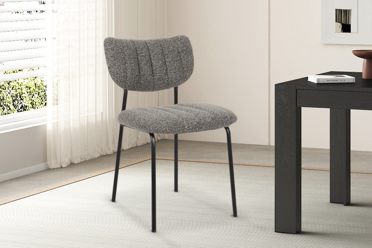 Chaise Antura – Gris foncé – vue 3