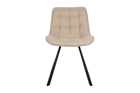 Chaise Ariba – Beige / gris clair – vue principale