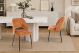 Chaise Arlo – Or – vue 2