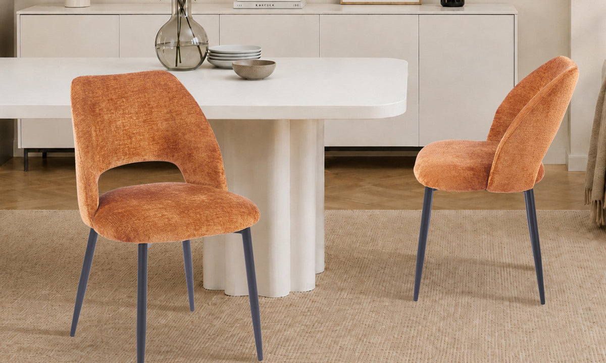 Chaise Arlo – Or – vue 3