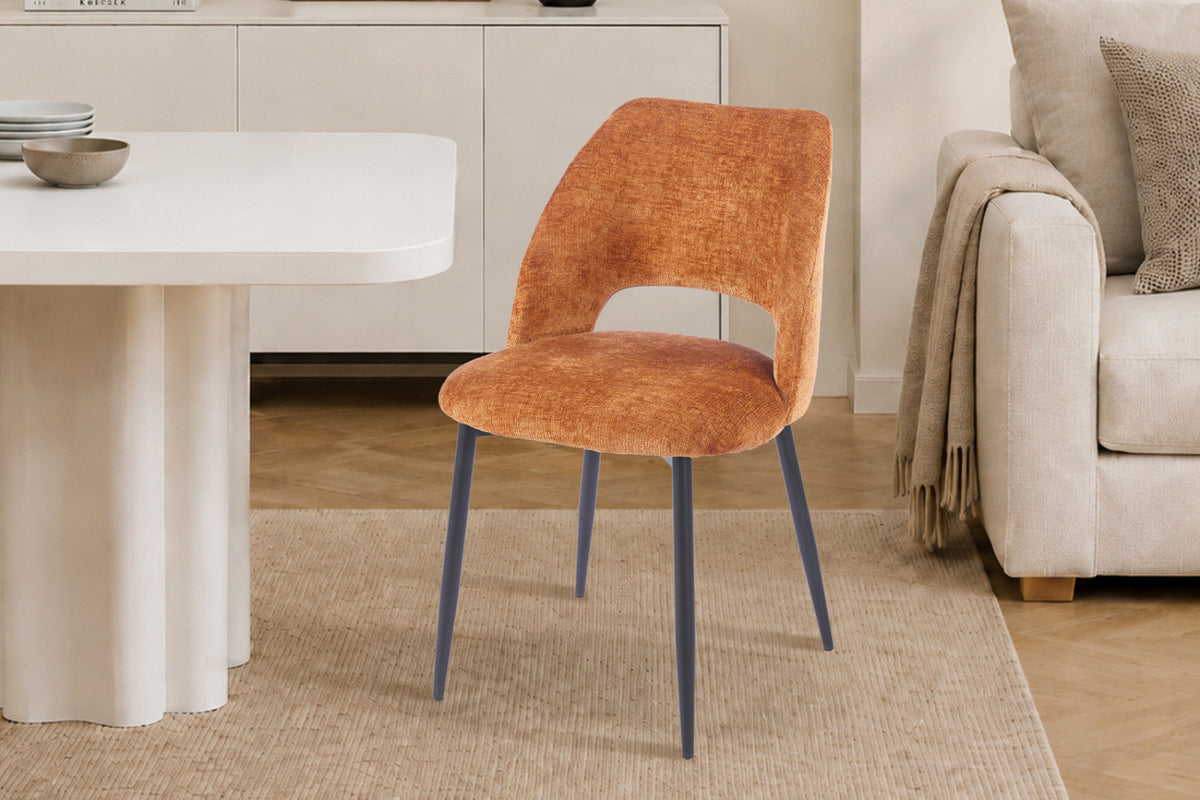 Chaise Arlo – Or – vue 4
