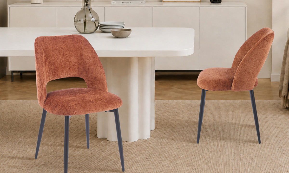Chaise Arlo – Rouille – vue 3