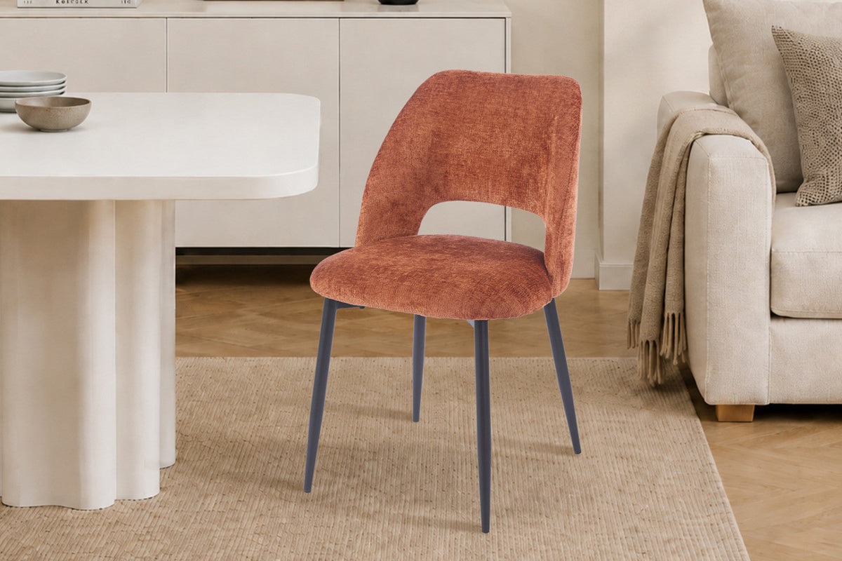 Chaise Arlo – Rouille – vue 4