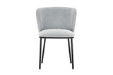 Chaise Arthur – Gris clair – vue principale