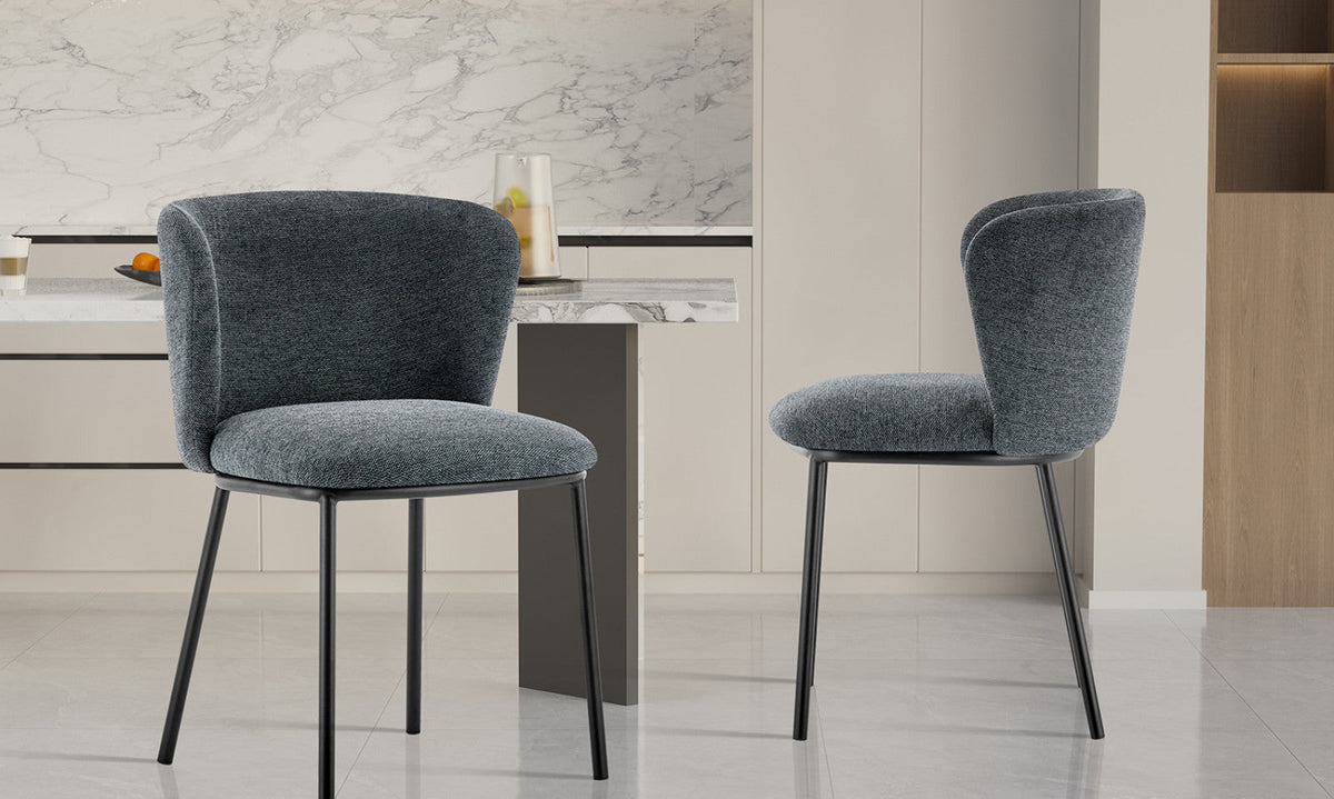 Chaise Arthur – Gris foncé – vue 2