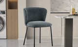 Chaise Arthur – Gris foncé – vue 3